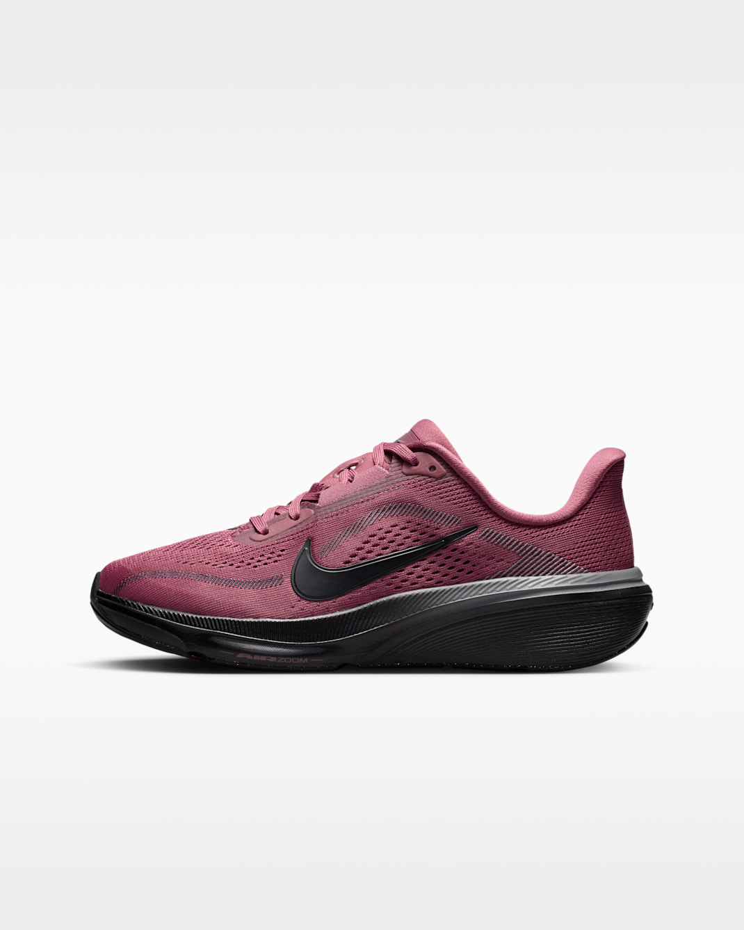 Nike Pegasus 42 Big Kids' Road Running Shoes - Pink Smoke/Gunsmoke/Black