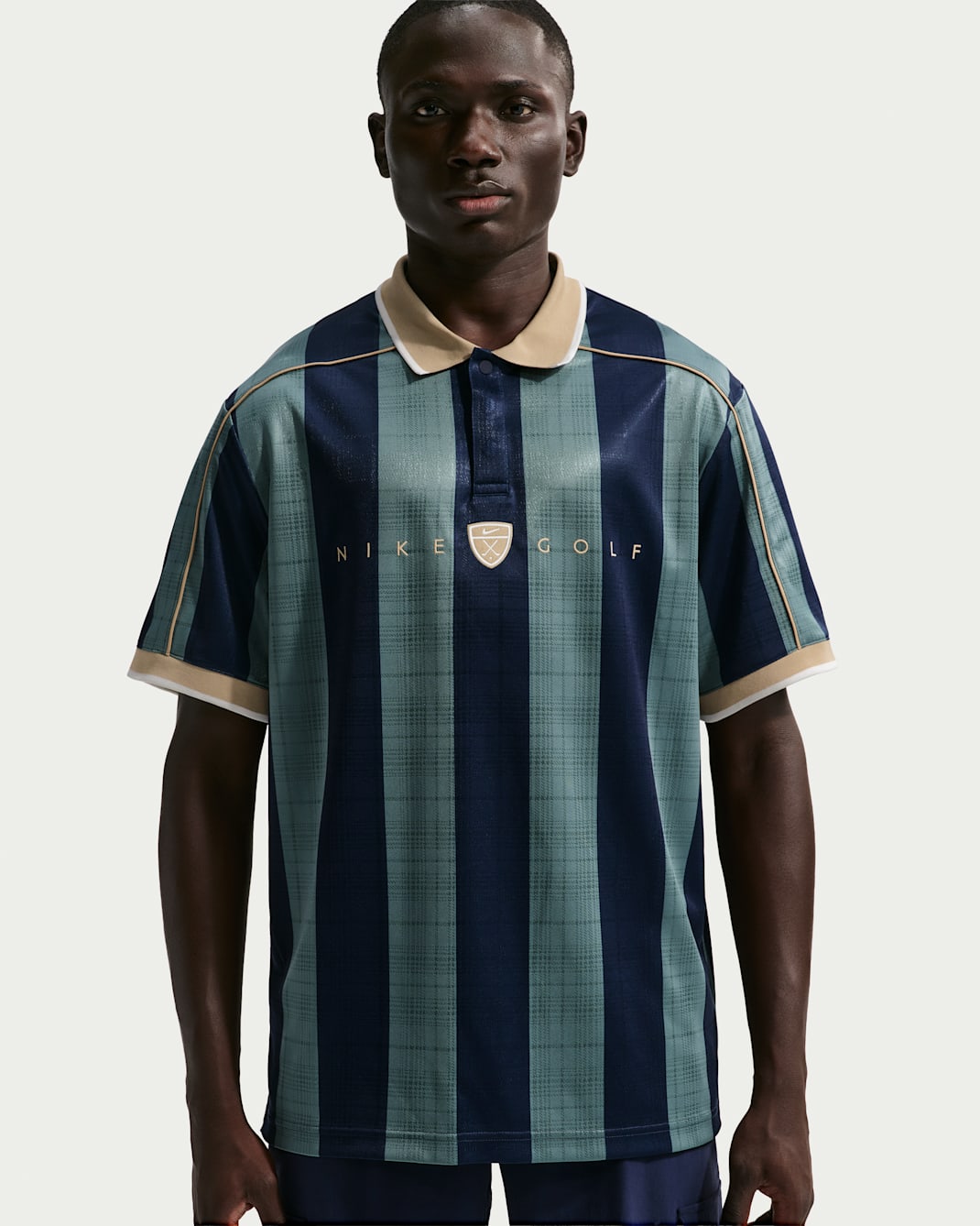 Nike Fairway Fresh Men's Dri-FIT Loose Short-Sleeve Golf Polo - Mineral Slate/Limestone