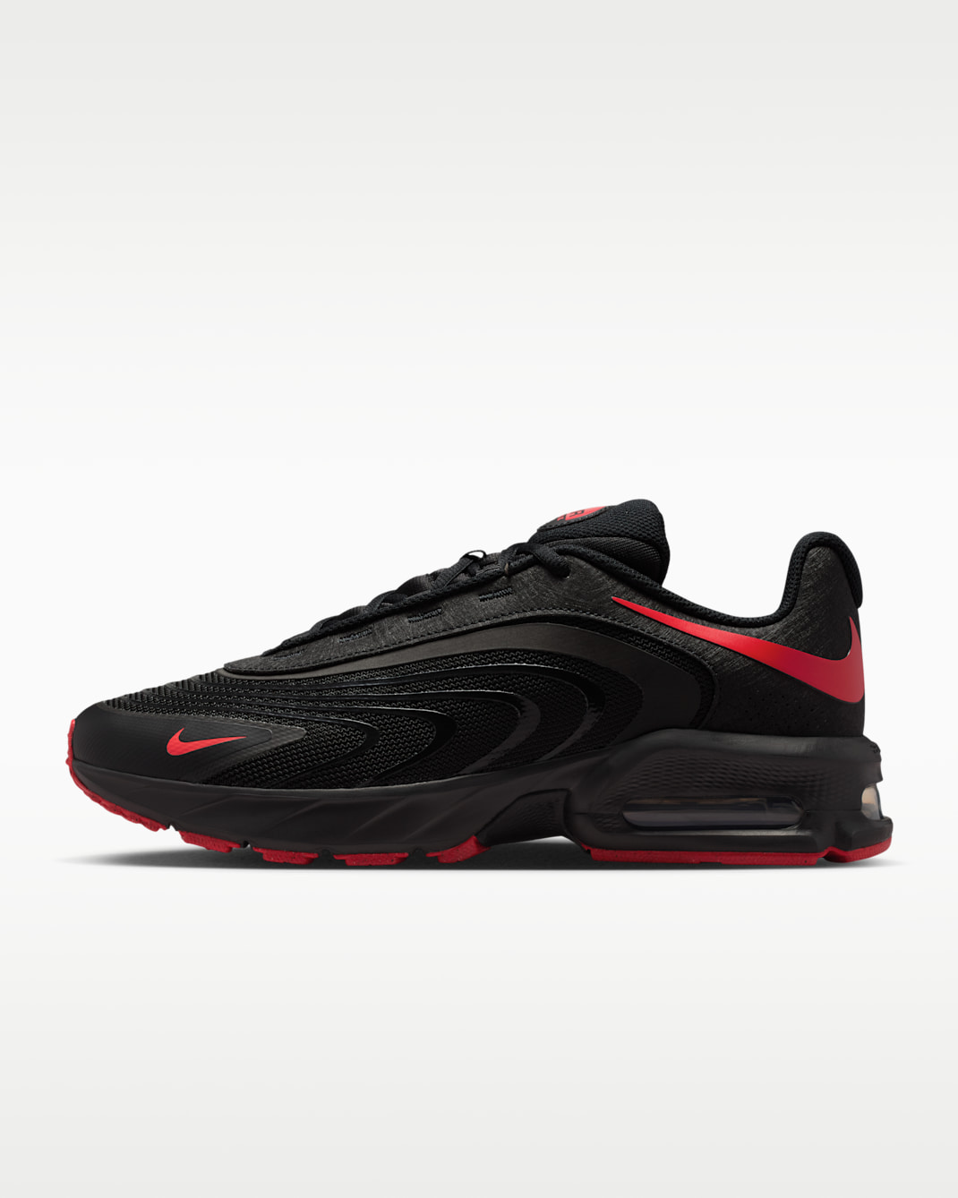 Tenis para hombre Nike Air Max Fire - Negro/Rojo universitario