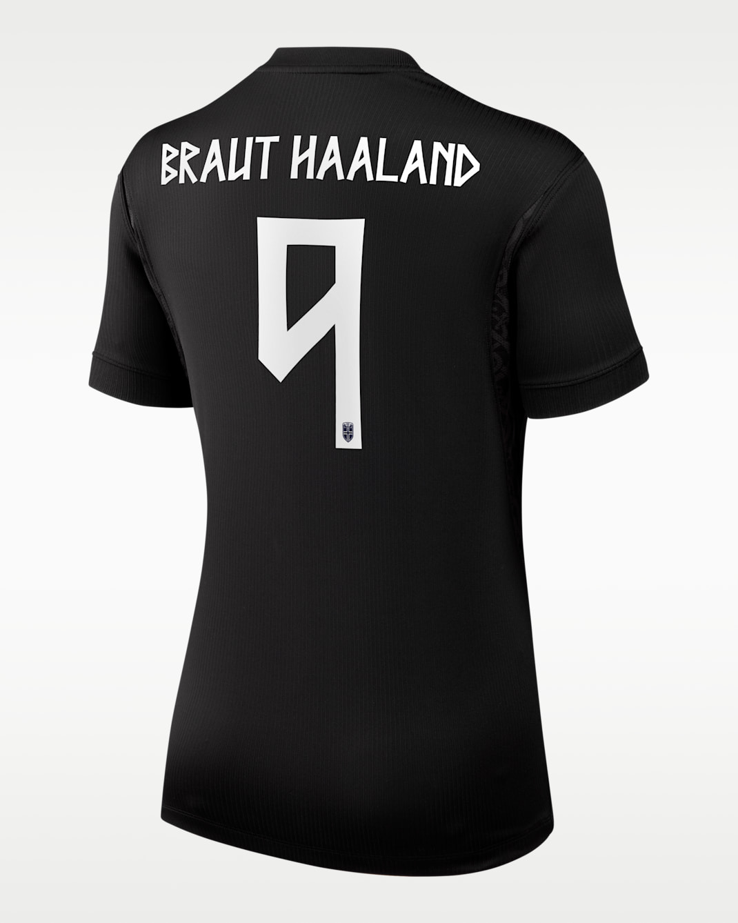Erling Braut Haaland Norway National Team 2026 Stadium Away Women's Nike Dri-FIT Soccer Jersey - Grey