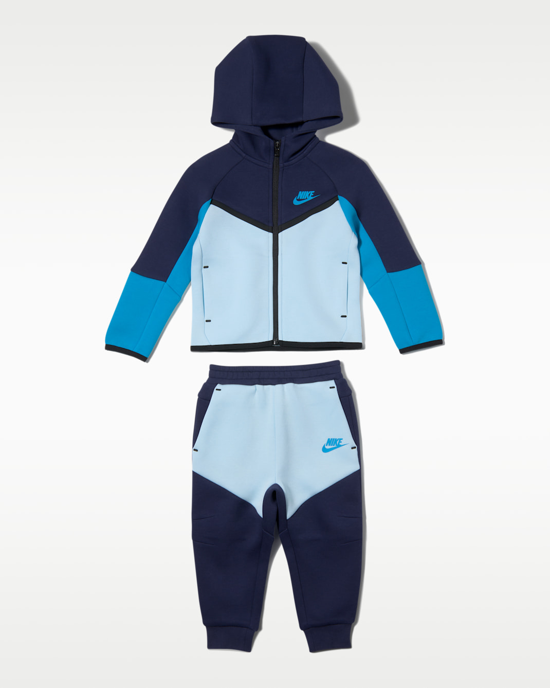 Nike Sportswear Baby (12-24M) Tech Fleece 2-Piece Full-Zip Set - Midnight Navy