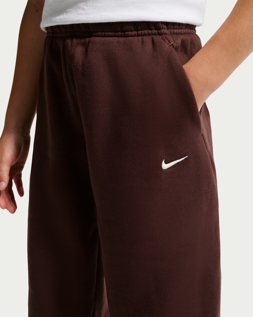 Nike Solo Swoosh Kids' Fleece Cuffed Pants