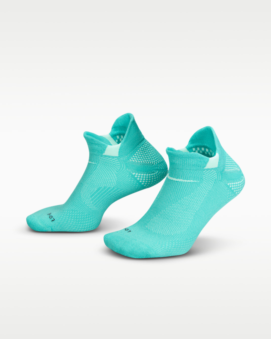 Nike Running Lightweight No-Show Socks (1 Pair) - Washed Teal/Mint Foam/Black/Mint Foam