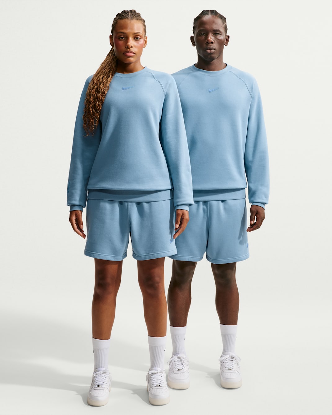 NOCTA Cardinal Fleece Shorts - Work Blue/Polar