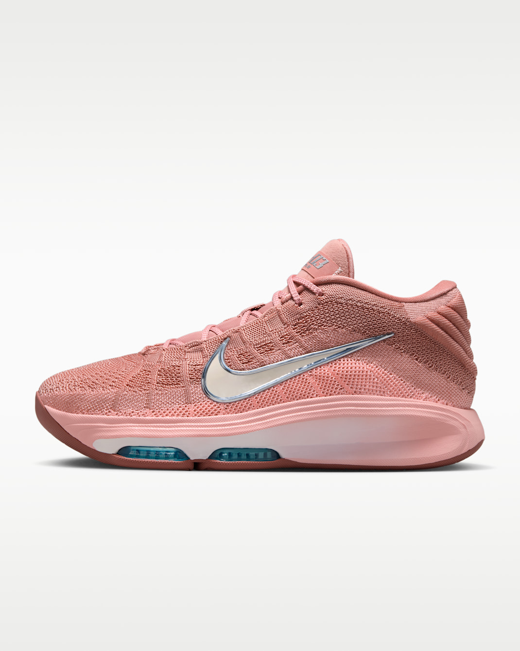 Nike G.T. Hustle 3 EP Basketball Shoes - Red Stardust/Metallic Silver/Pink Tint/Pale Ivory