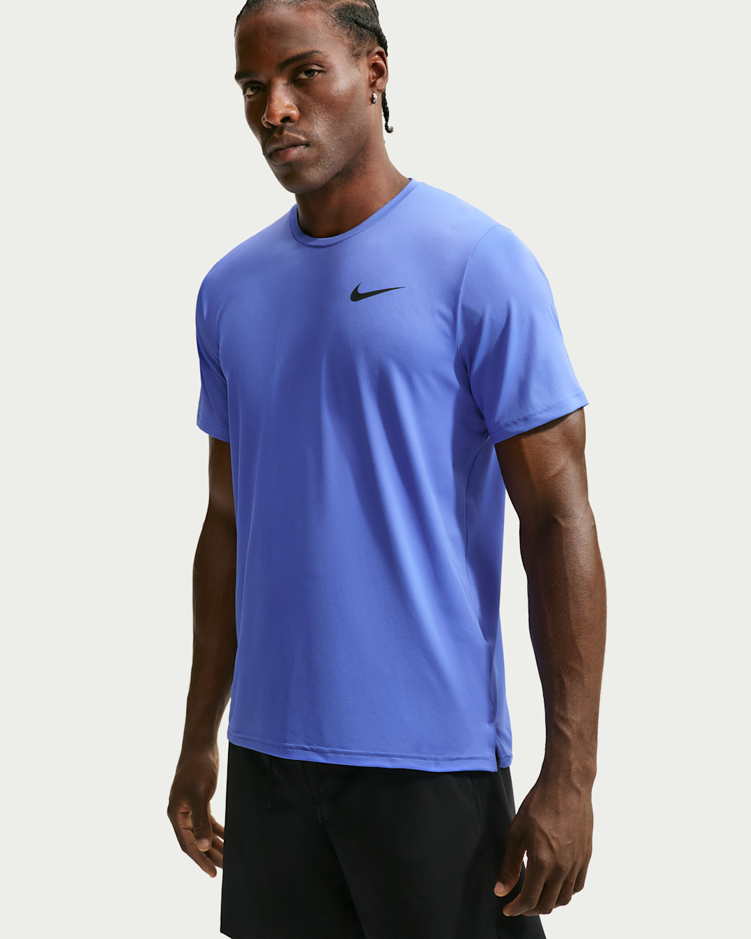 Nike Pro Dri-FIT Men's Short-Sleeve Top - Comet Blue/Black