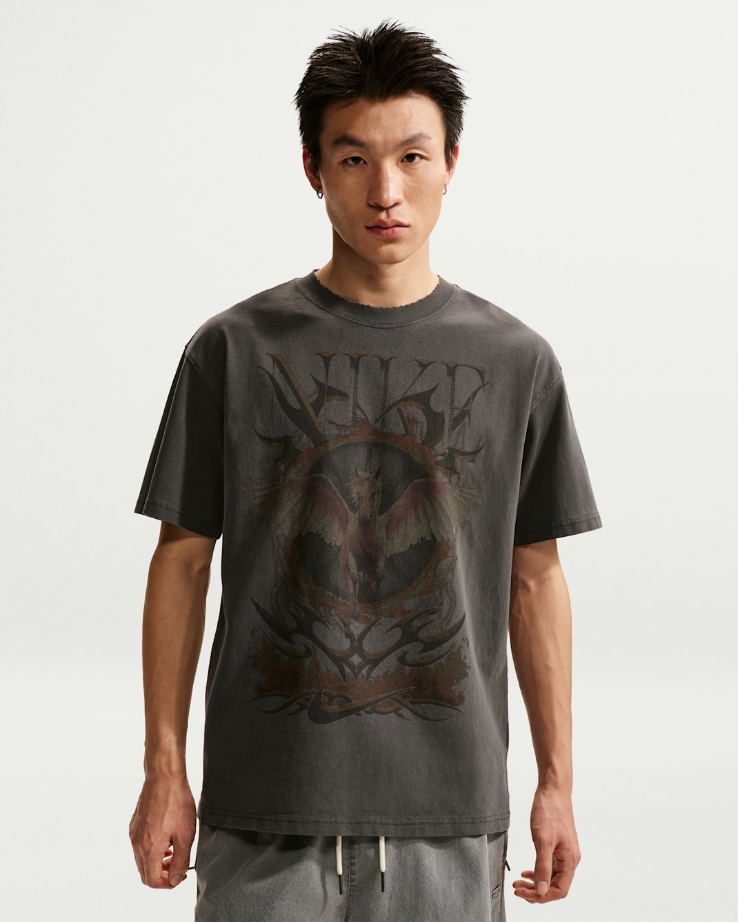 ナイキ メンズ バスケットボール Tシャツ - ブラック