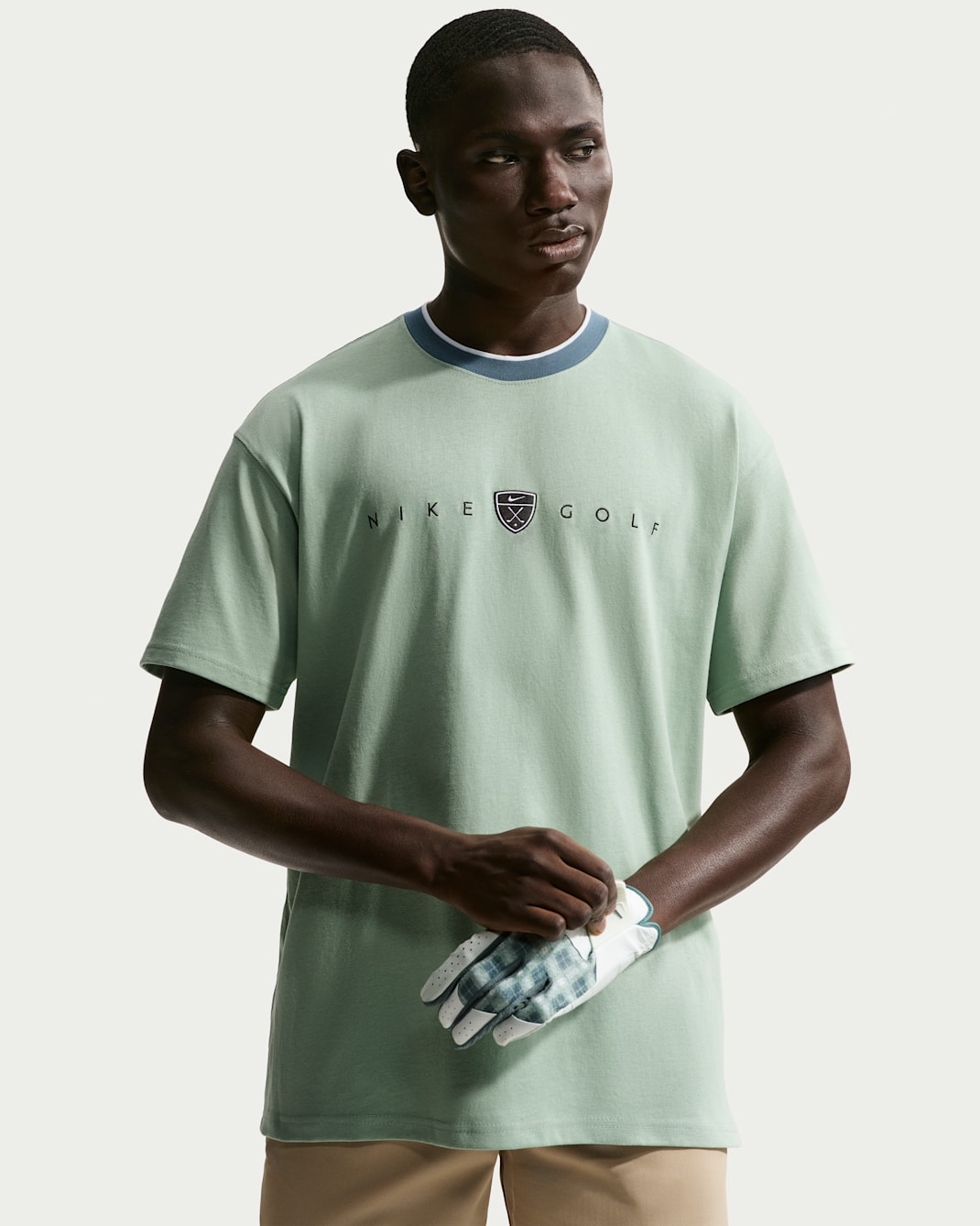 Nike Men's Loose-Fit Golf T-Shirt - Steam