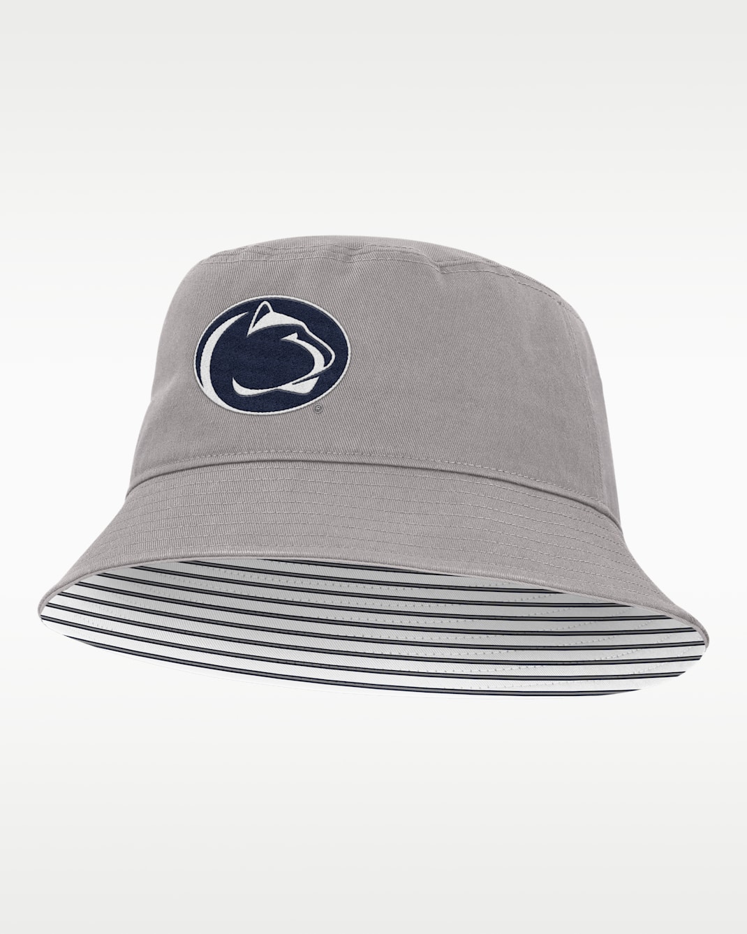 Penn State Primetime Apex Men's Nike College Bucket Hat - Grey