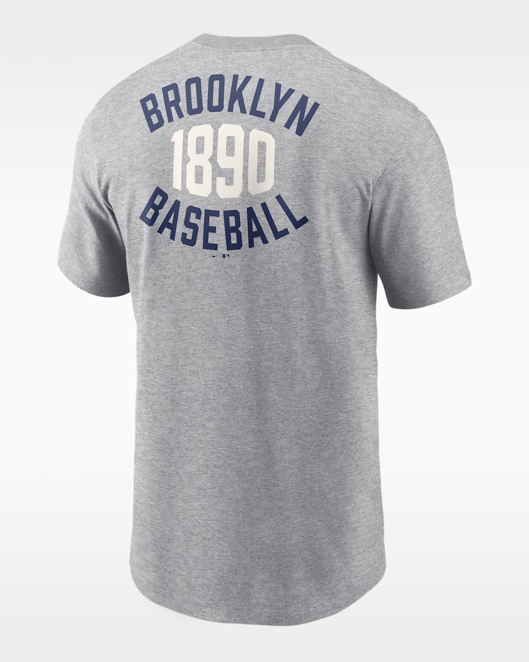 Brooklyn Dodgers Cooperstown 2-Hit Large Logo Men's Nike MLB T-Shirt