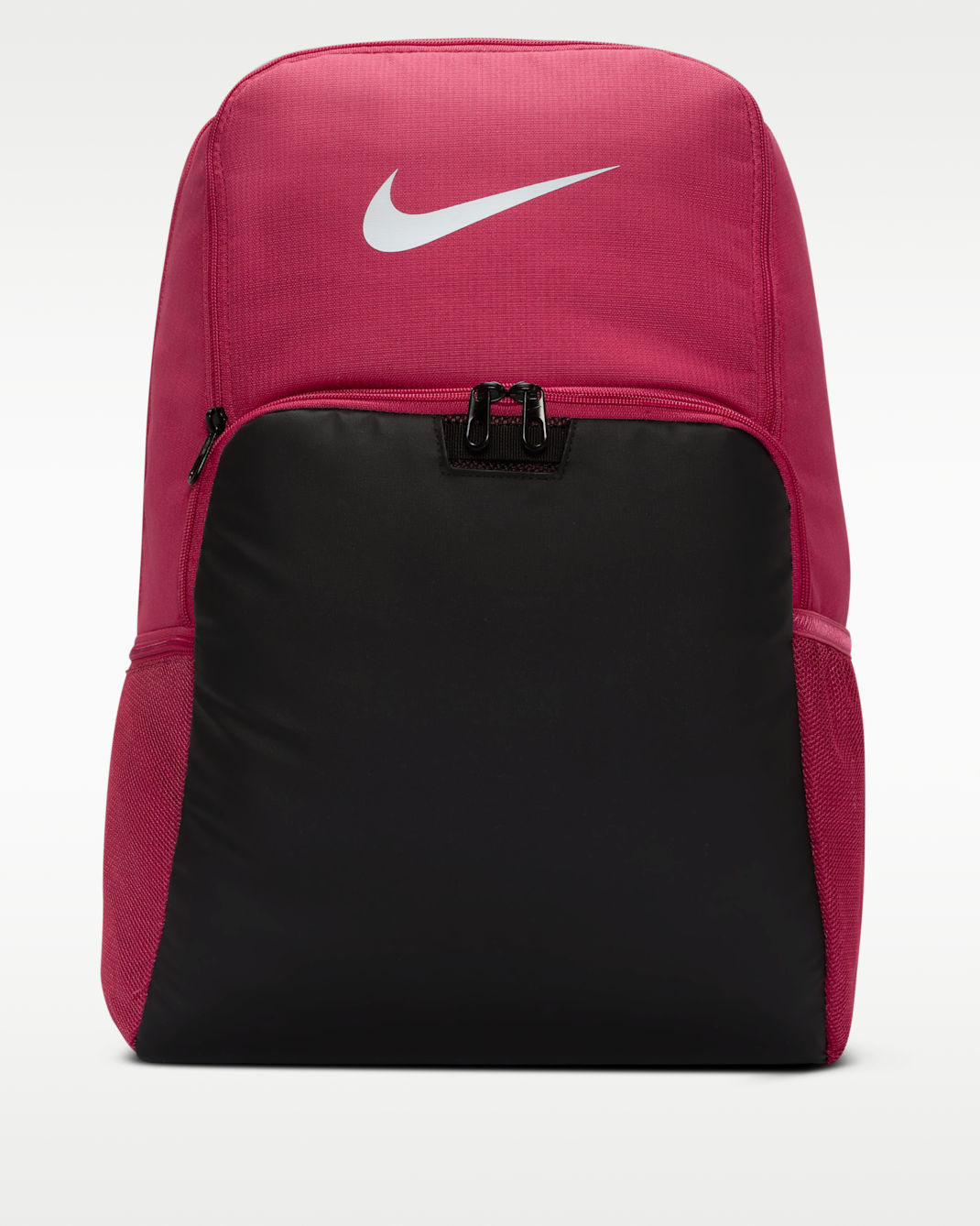 Mochila de entrenamiento (extra grande, 30L) Nike Brasilia 9.5 - Remolacha dulce/Negro/Blanco