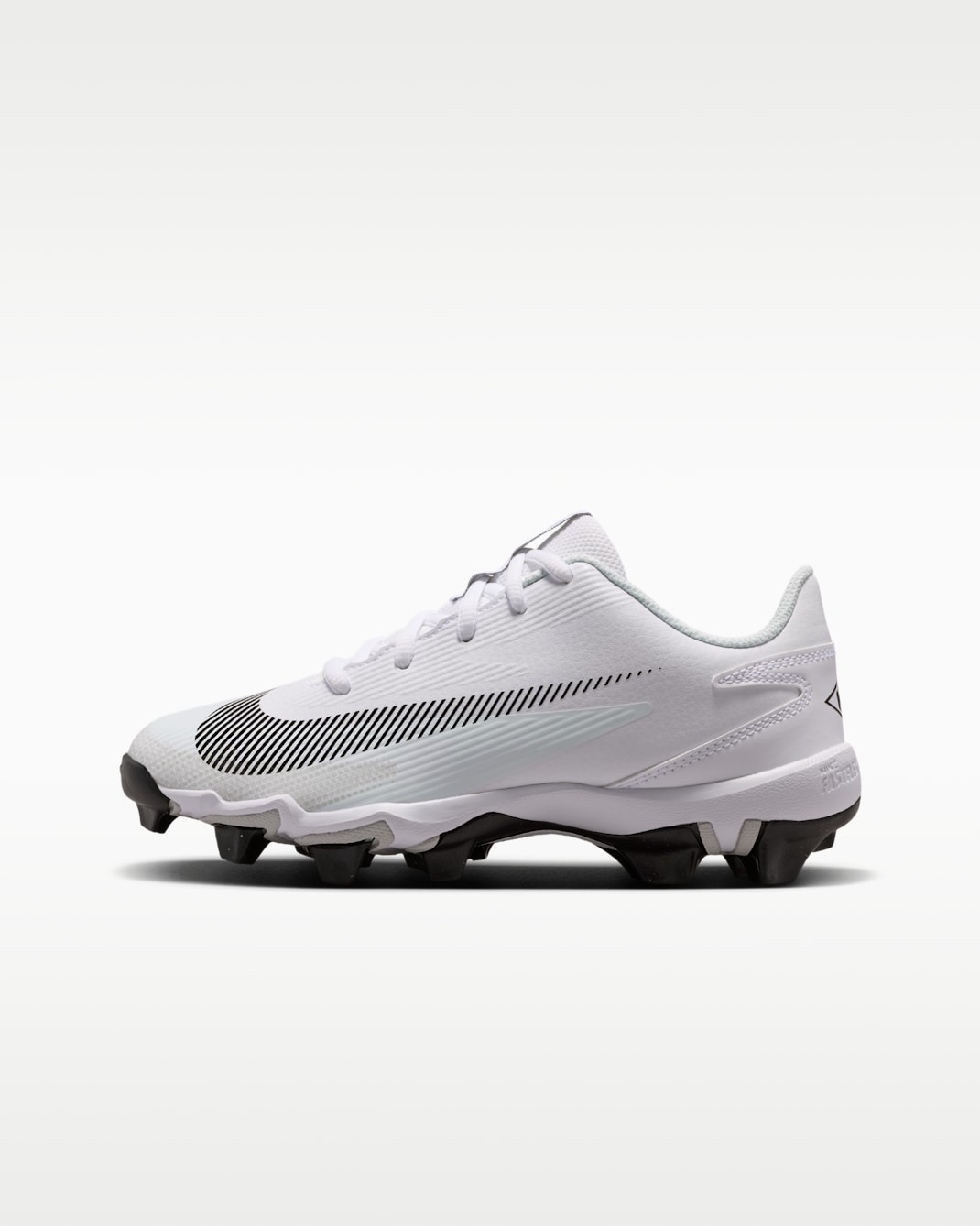 Nike Diamond Clutch Big Kids' Baseball Cleats - White/Photon Dust/Black