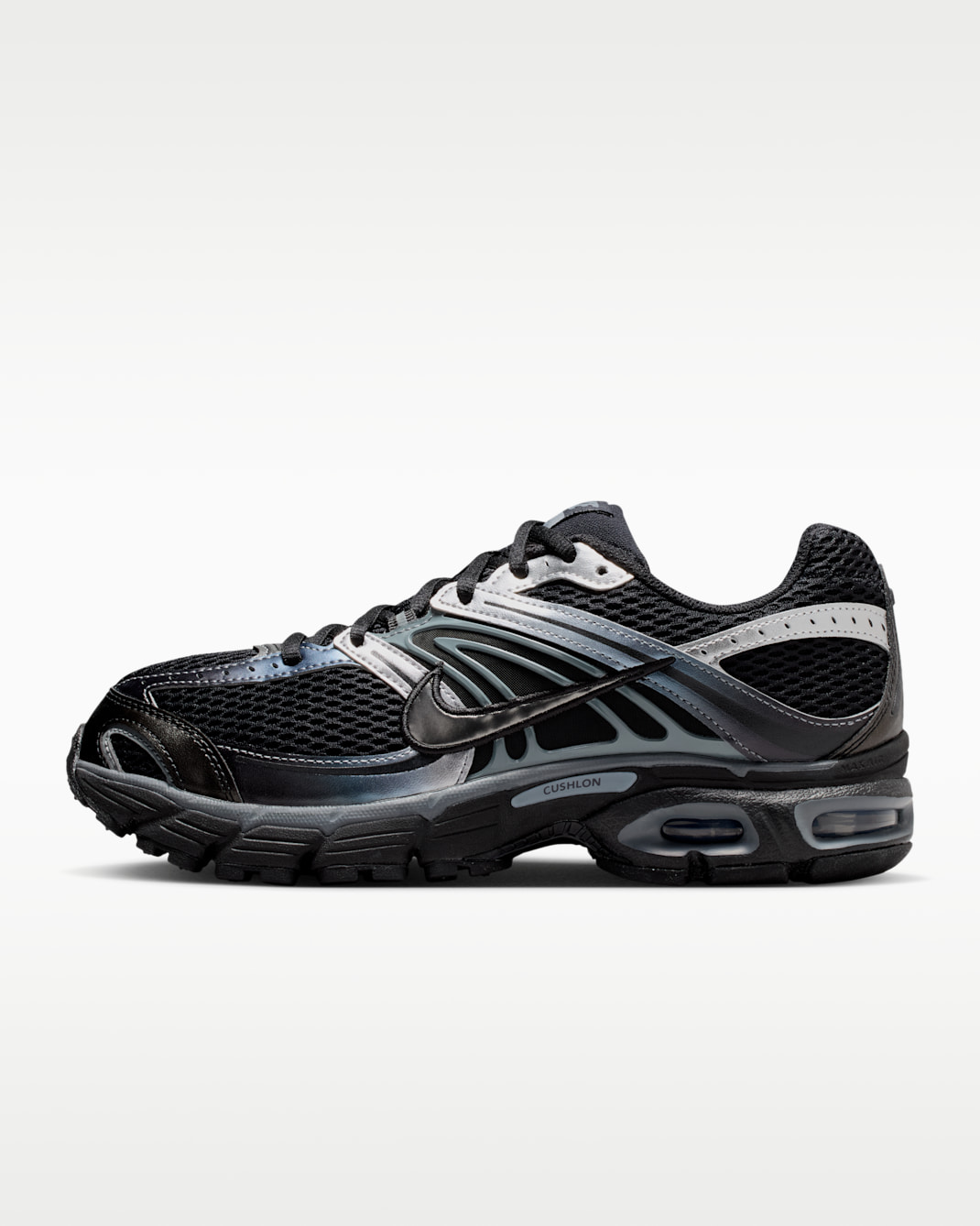Nike Air Max Moto 2K Women's Shoes - Black/Metallic Silver/Smoke Grey