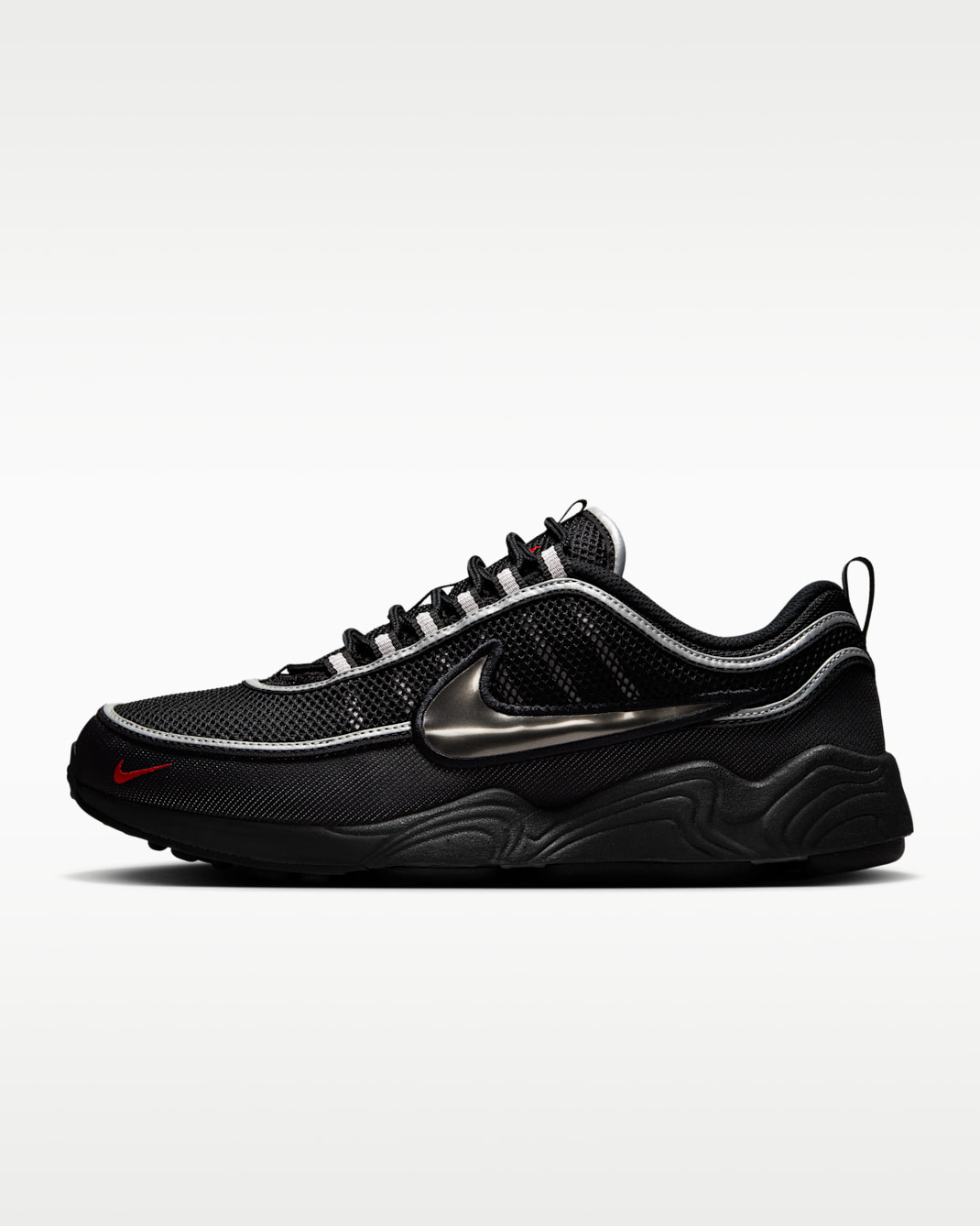 ナイキ エア ズーム スピリドン SP メンズシューズ - ブラック/メタリックシルバー/スポーツレッド/ブラック