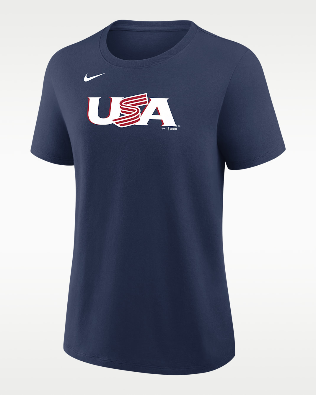 Playera Nike para mujer Aaron Judge USA Baseball 2026 World Baseball Classic - Azul marino