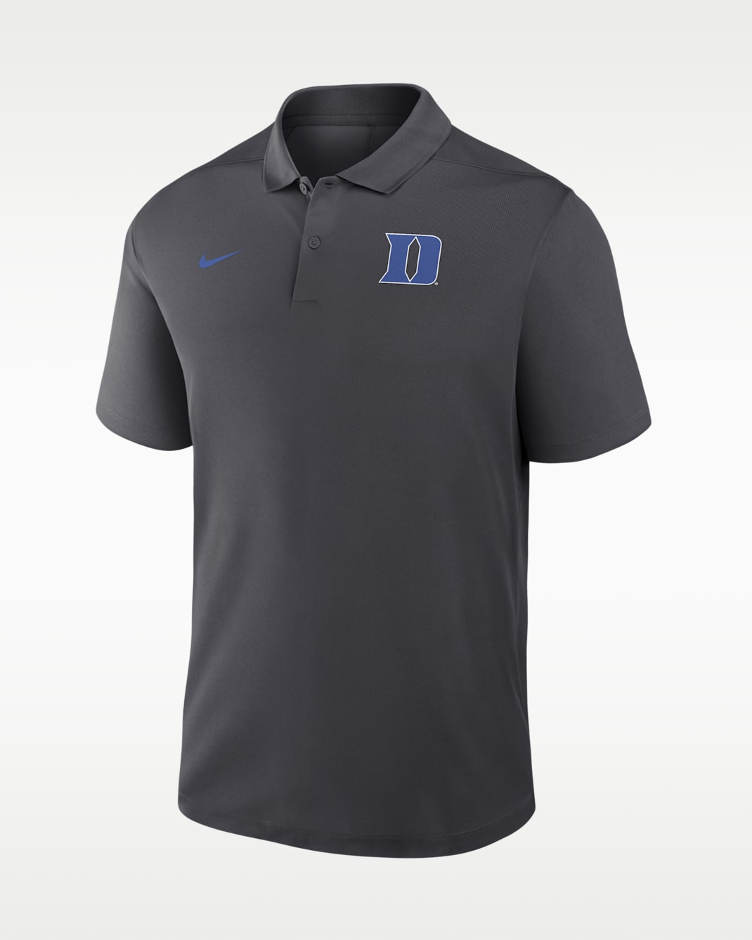 Duke Victory Men's Nike Dri-FIT College Polo - Anthracite
