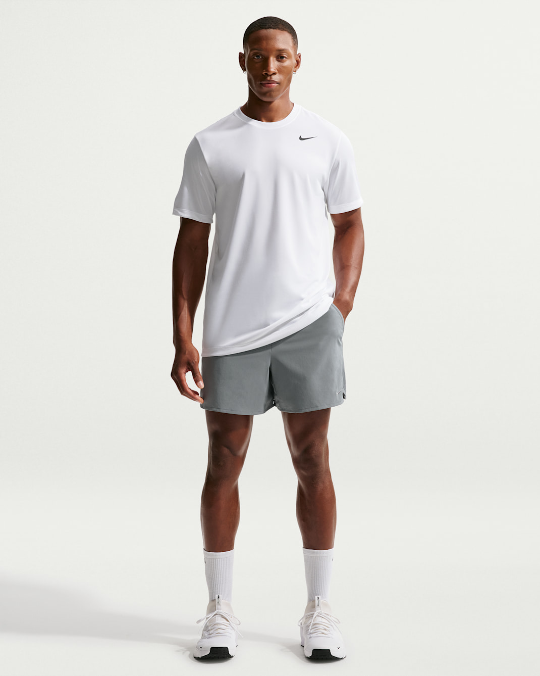 Nike Unlimited Men's Dri-FIT 5" Unlined Versatile Shorts - Smoke Grey/Black/Smoke Grey