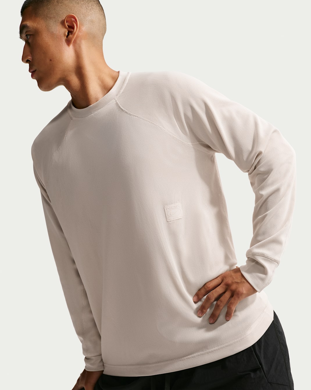 Nike Men's N.A.C. Dri-FIT Long-Sleeve Top - Light Orewood Brown/Light Orewood Brown