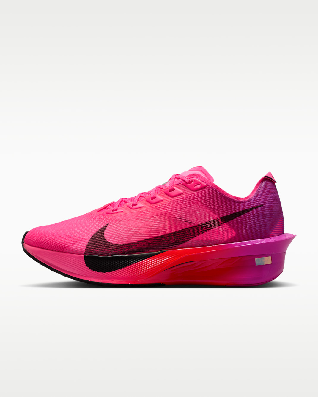Nike Vaporfly 4 Women's Road Racing Shoes - Hyper Pink/Fuchsia Blast/Laser Crimson/Black