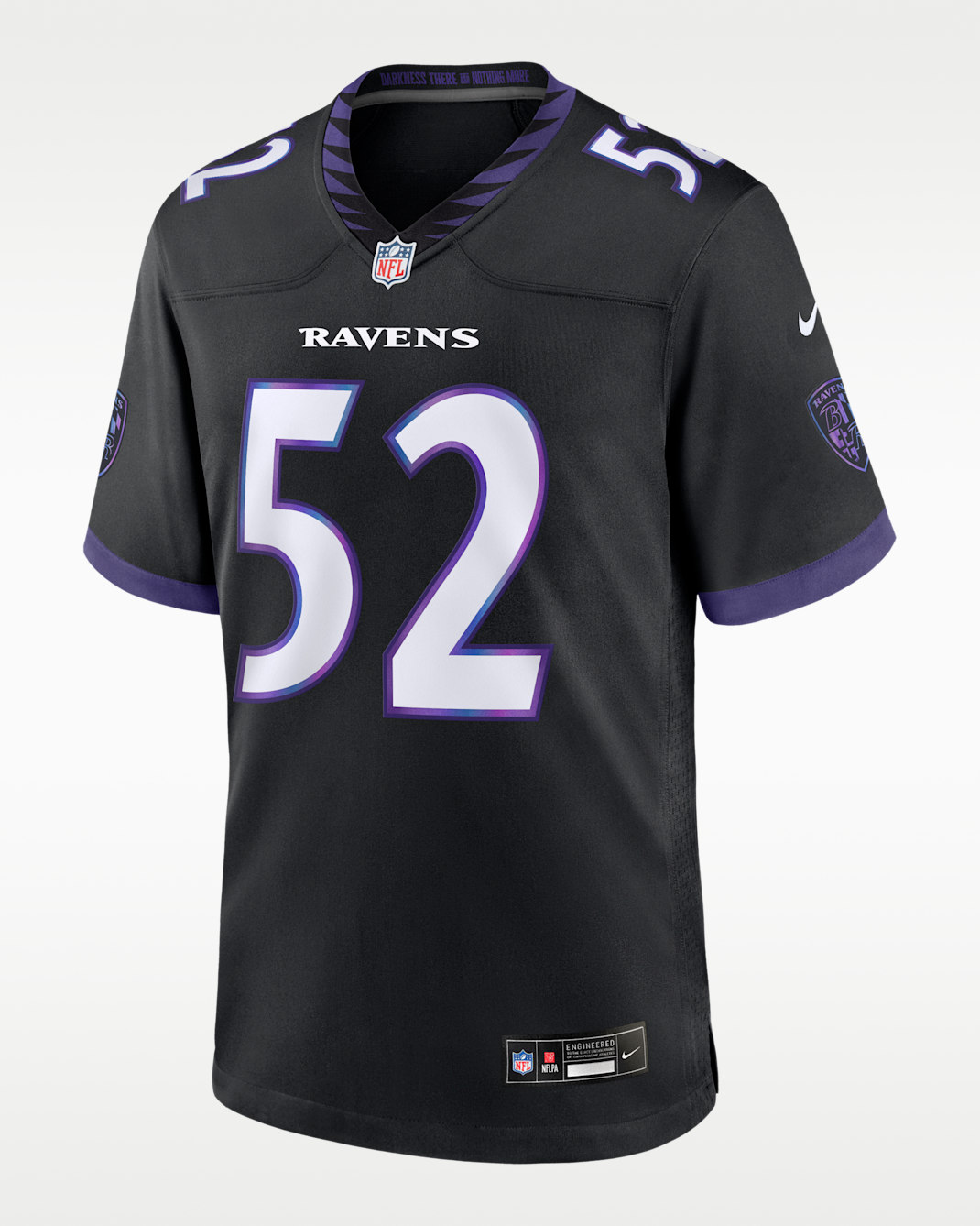 Ray Lewis Baltimore Ravens Retired Men's Nike NFL Game Jersey - Black