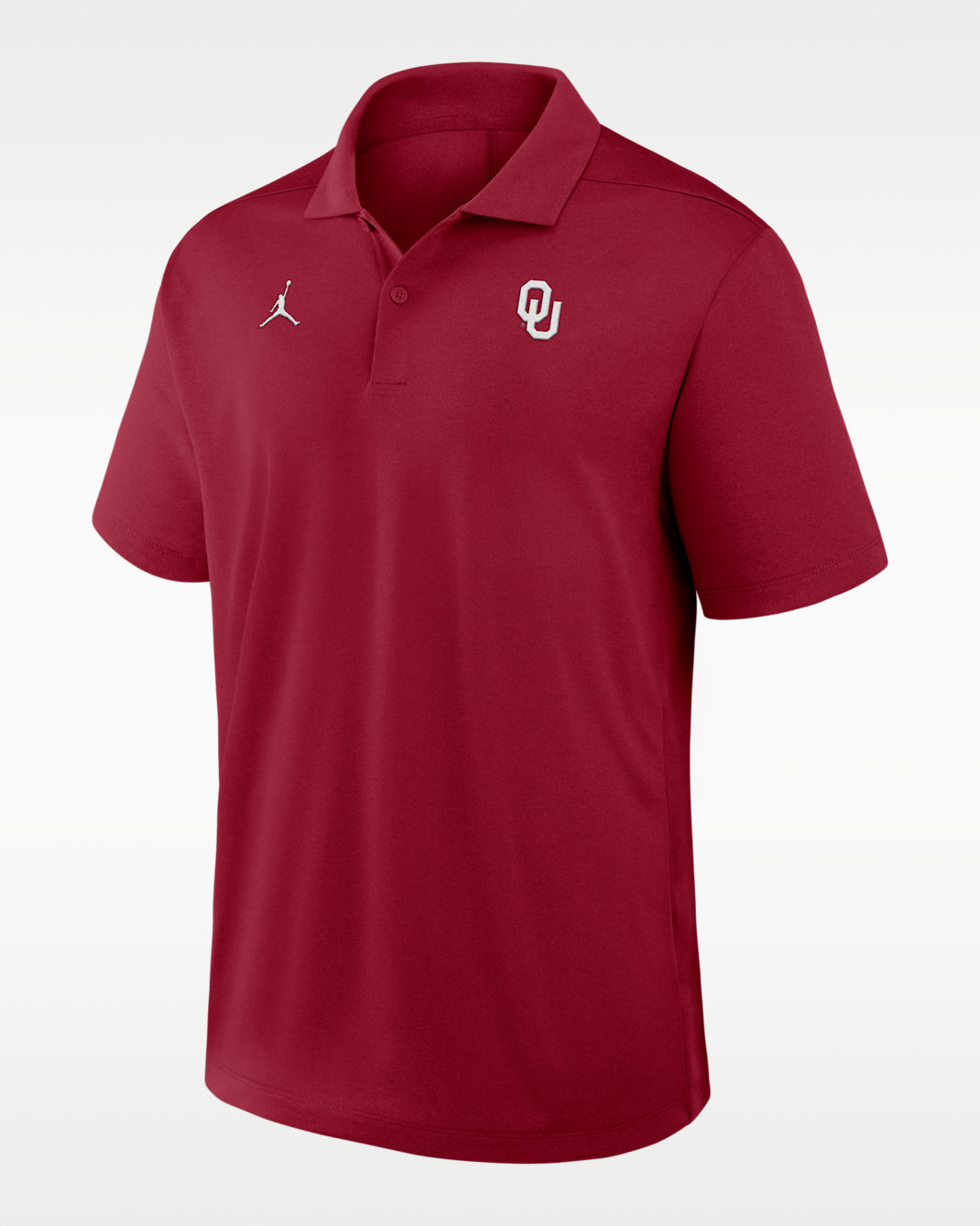 Oklahoma Primetime Victory Plus Men's Jordan Brand Dri-FIT College Polo - Crimson