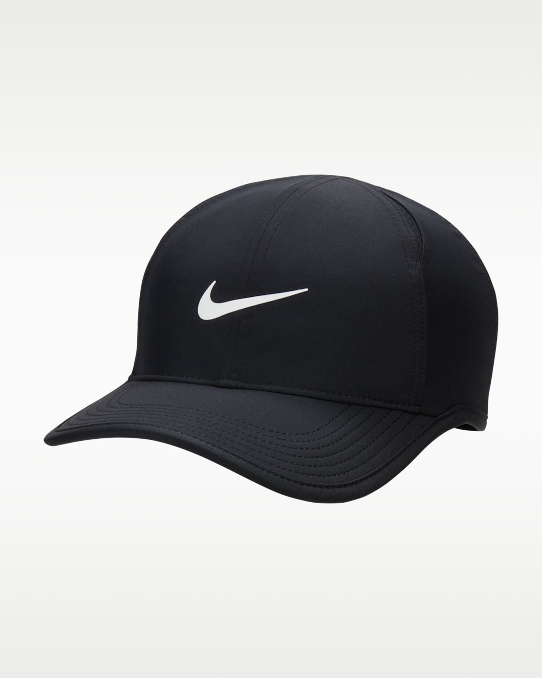 Nike Dri-FIT Club Unstructured Featherlight Cap - Black/White