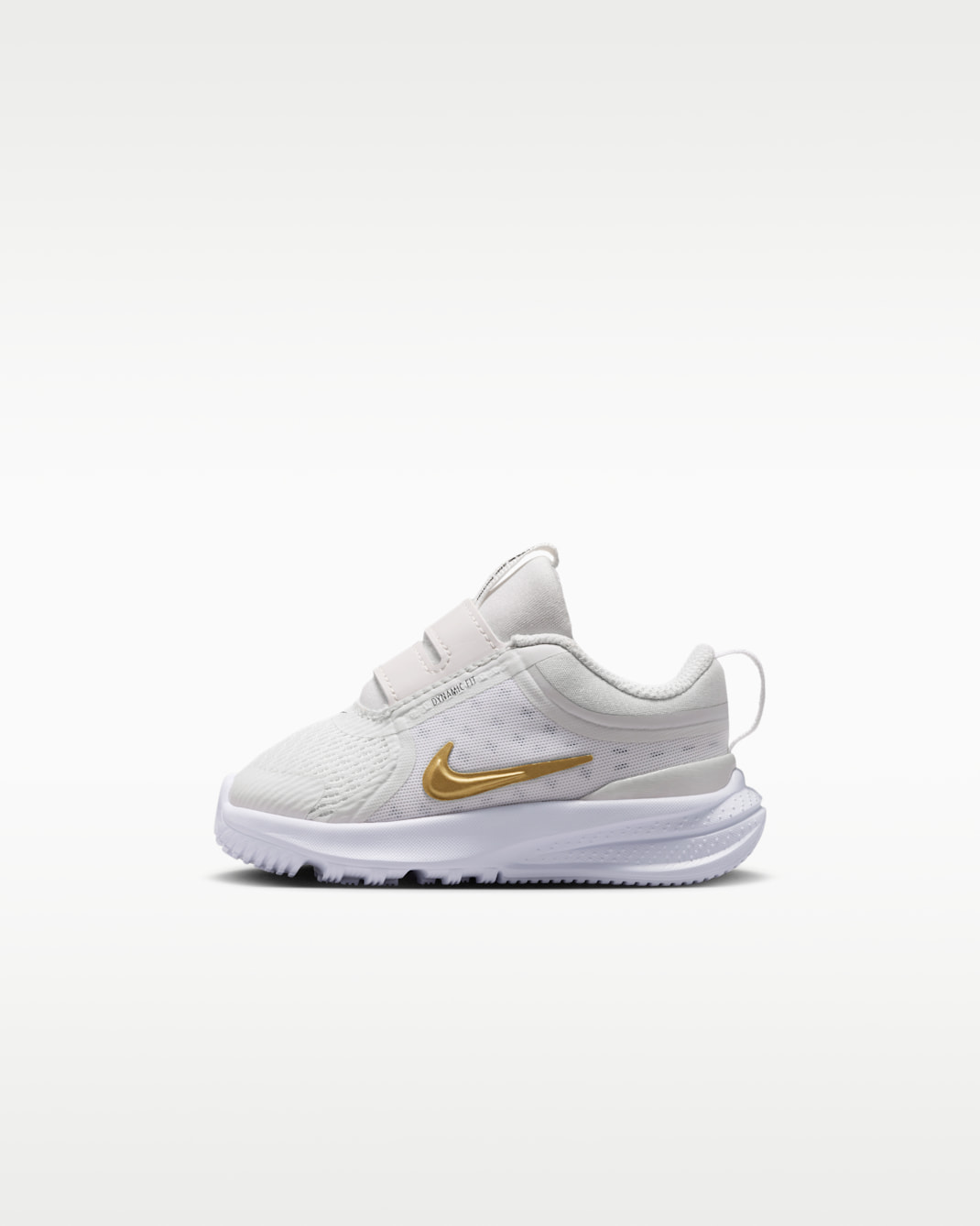 Tenis para bebé e infantil Nike Star Runner 5 - Tinte platino/Negro/Oro metalizado