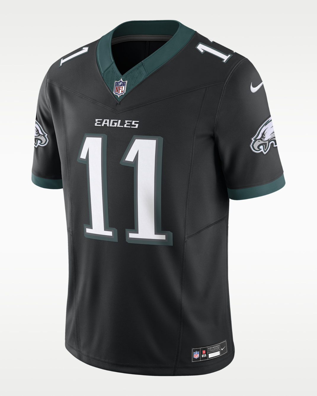 A.J. Brown Philadelphia Eagles Men's Nike Dri-FIT NFL Limited Football Jersey - Black