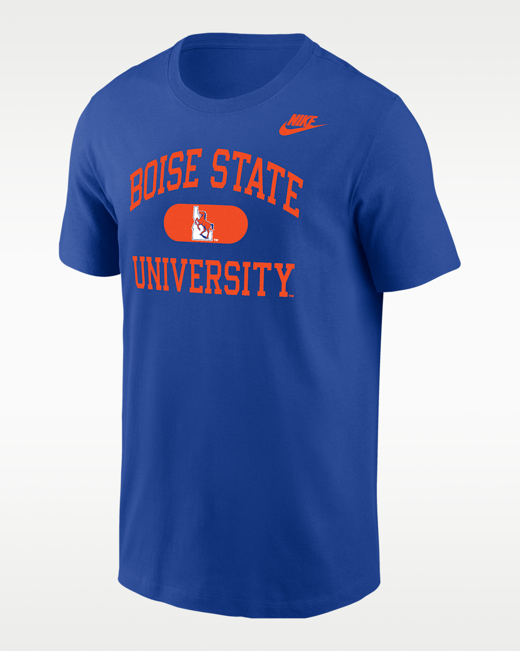 Boise State Broncos Men's Nike College T-Shirt - Game Royal