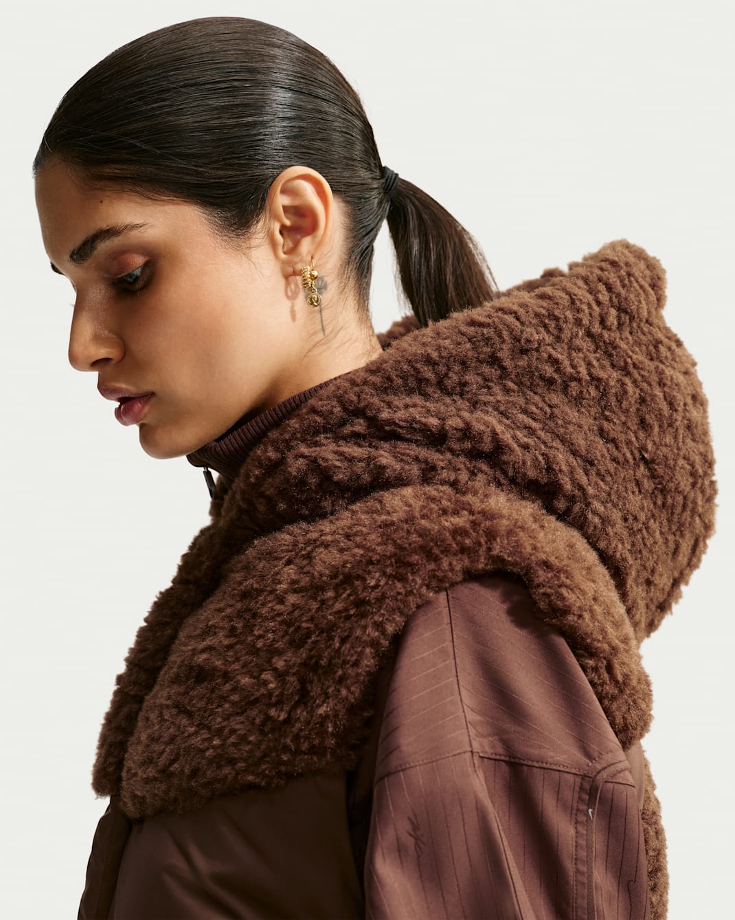 Nike Sportswear Swoosh Series Women's Loose Therma-FIT Hooded Down Vest