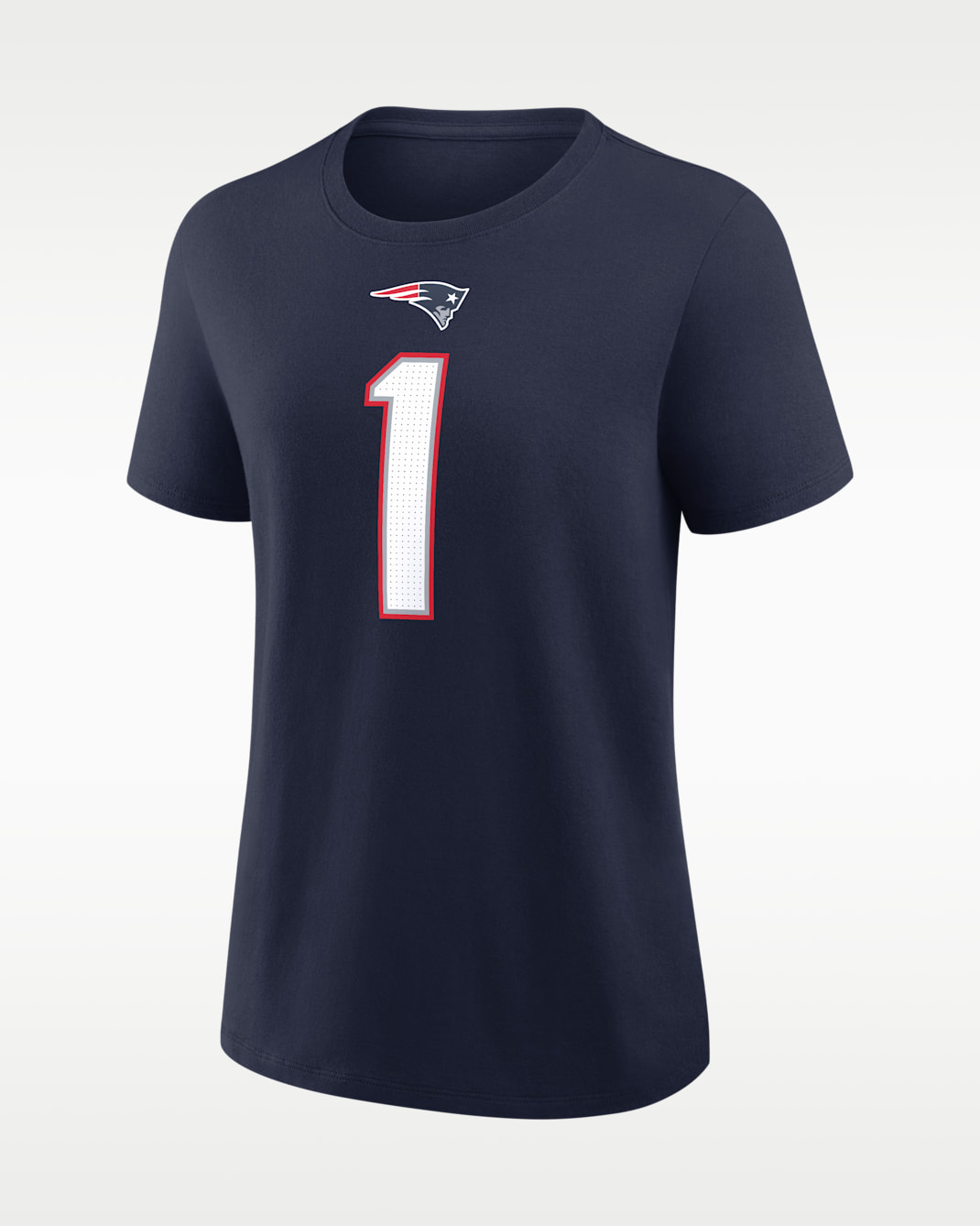 A.J. Brown New England Patriots Women's Nike NFL T-Shirt - Navy