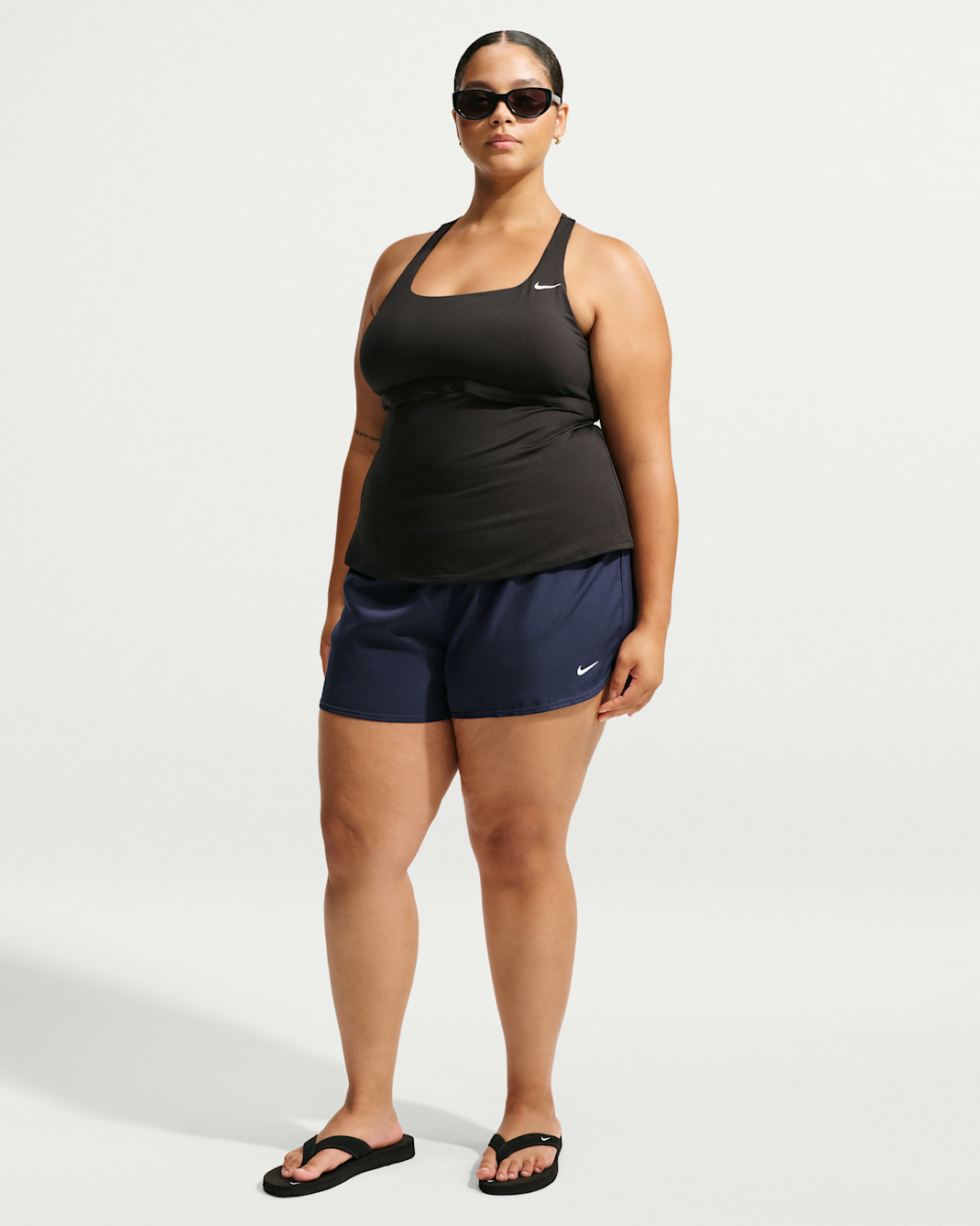 Nike Swim Effortless Essential Women's Swim Boardshort (Plus Size) - Midnight Navy