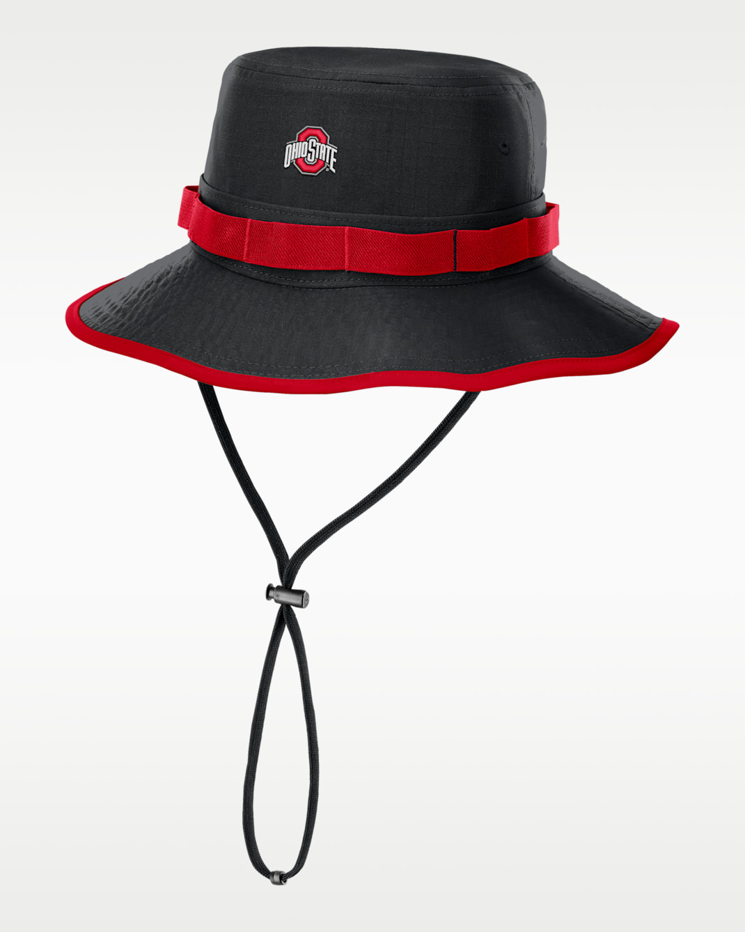 Ohio State Sideline Apex Boonie Men's Nike Dri-FIT College Bucket Hat - Black