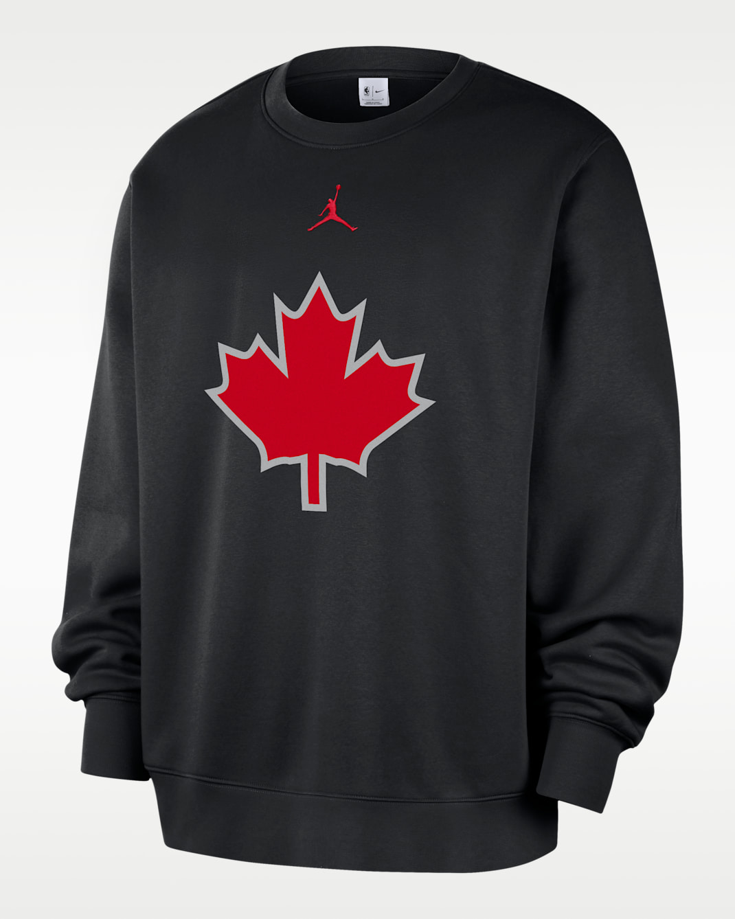 Haut en Fleece Nike Club Toronto Raptors pour homme - Noir