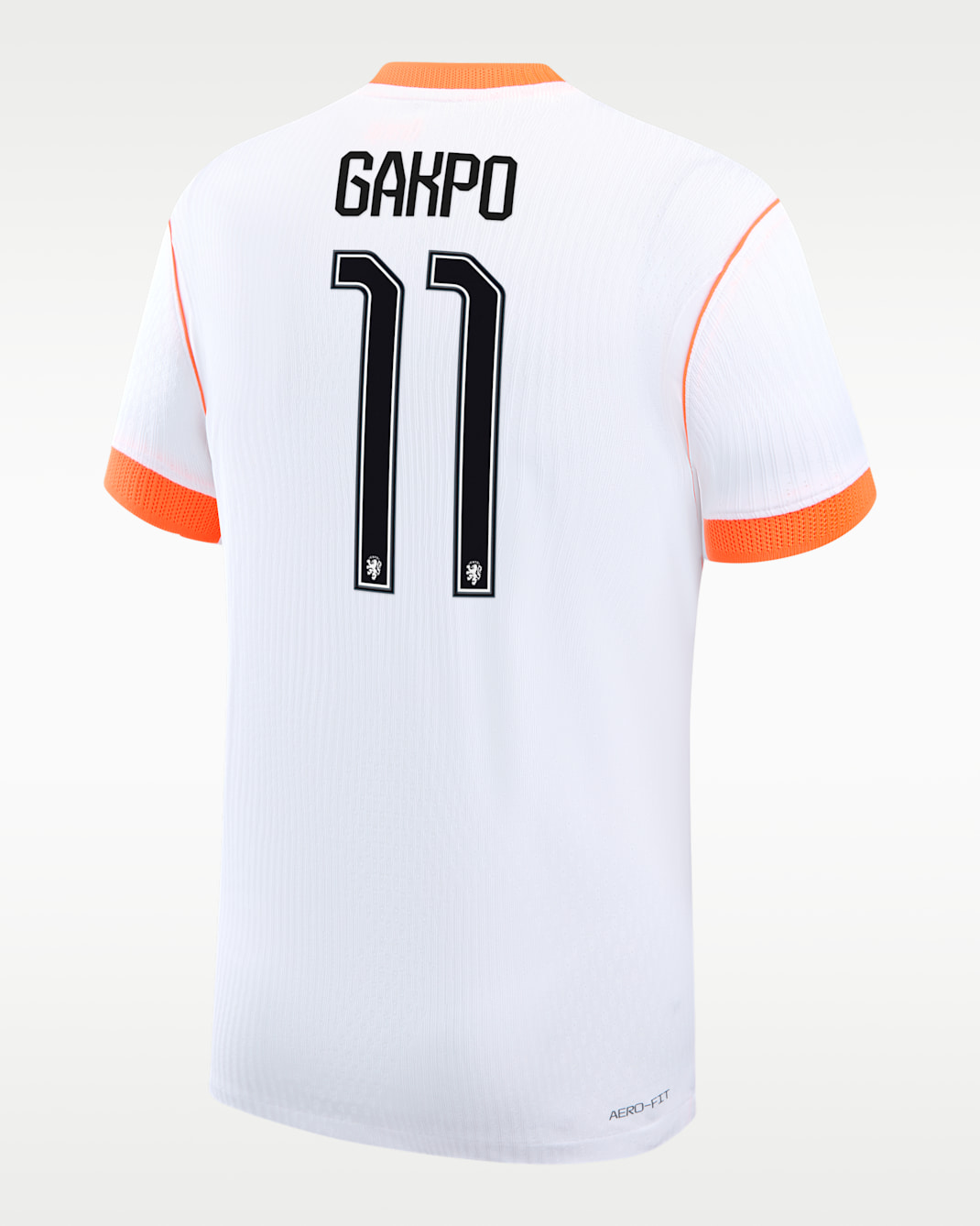 Cody Gakpo Netherlands National Team 2026 Match Away Men's Nike Dri-FIT ADV Soccer Jersey - White