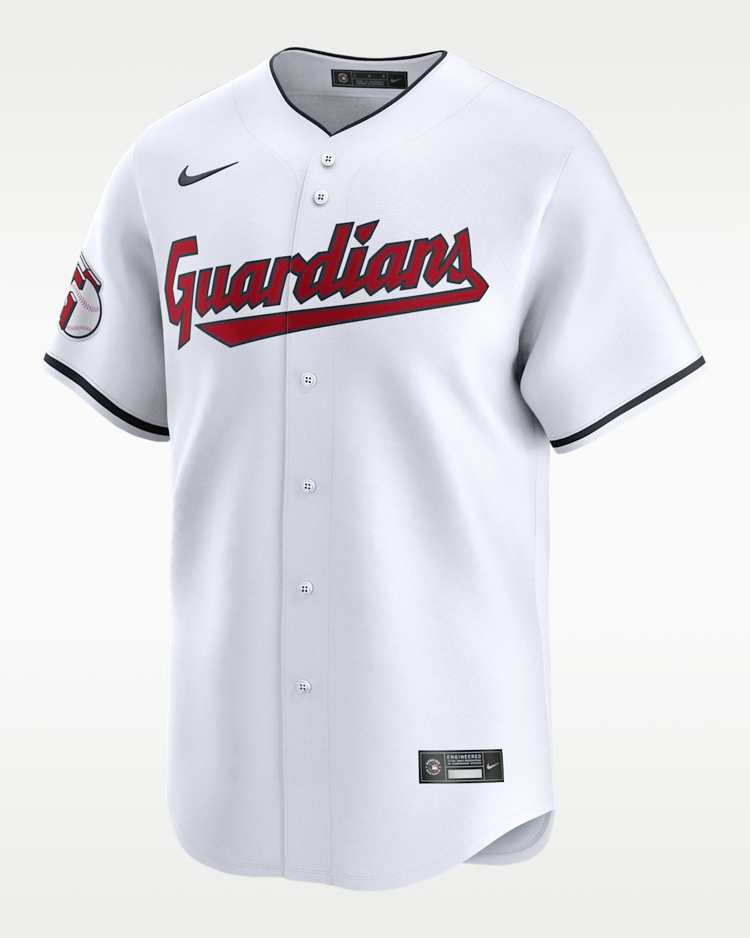 Jersey de la MLB Limited Dri-FIT ADV Nike para hombre José Ramírez Cleveland Guardians - Blanco