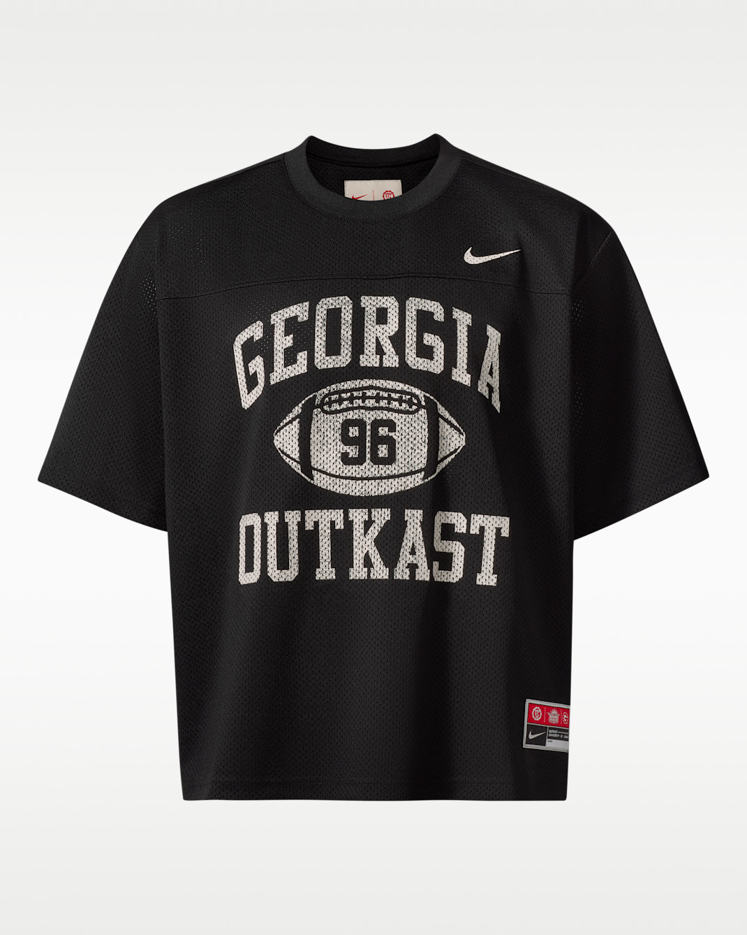 Jersey de fubol americano cropped Nike x UGA x Outkast - Negro