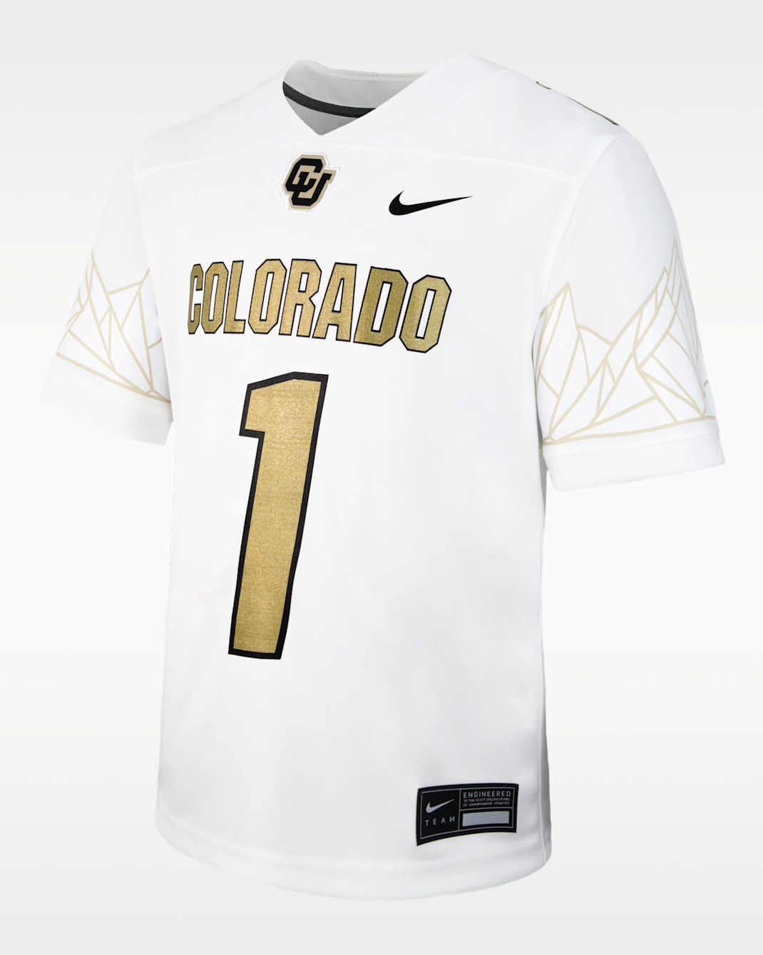 Colorado Buffaloes "Untouchable" Big Kids' Nike Football Jersey 8-20 - White