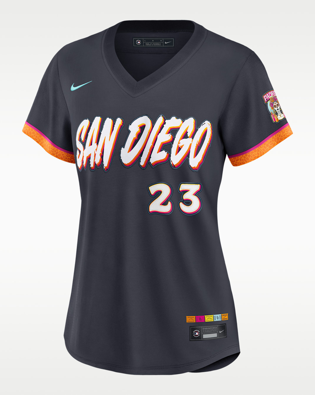 Jersey de estadio Nike de la MLB para mujer de Fernando Tatis Jr. de los San Diego Padres - Negro