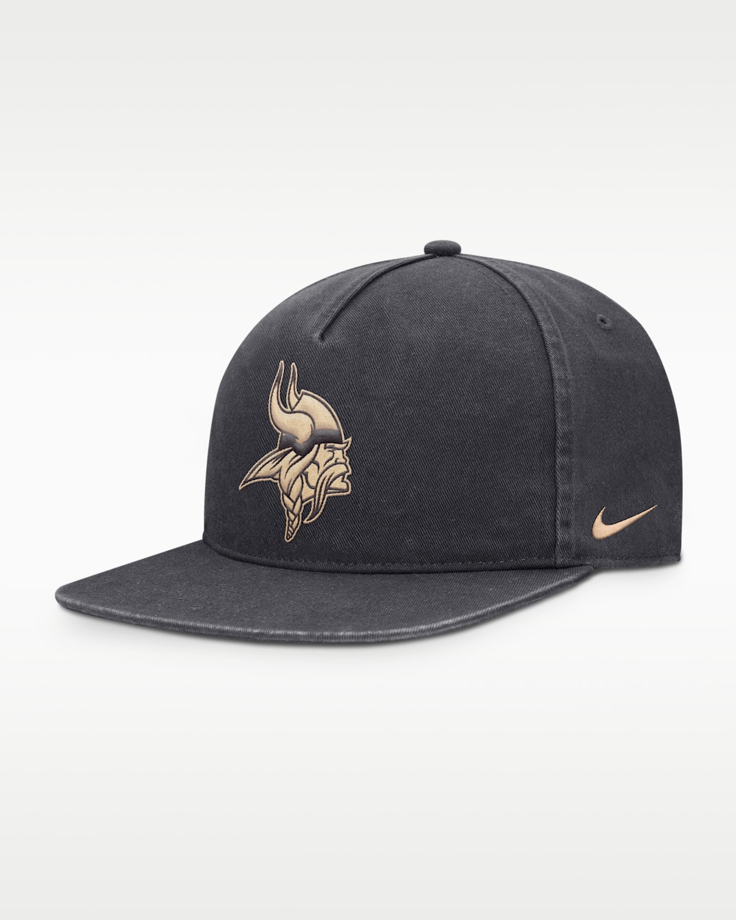 Gorra ajustable Nike de la NFL para hombre Minnesota Vikings Pro - Antracita