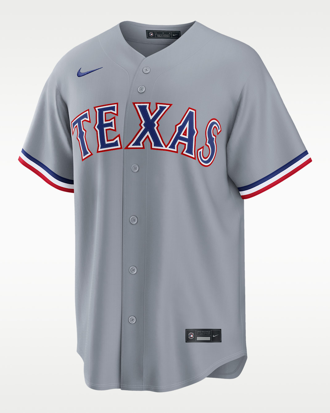 Corey Seager Texas Rangers Men's Nike MLB Replica Jersey - Grey