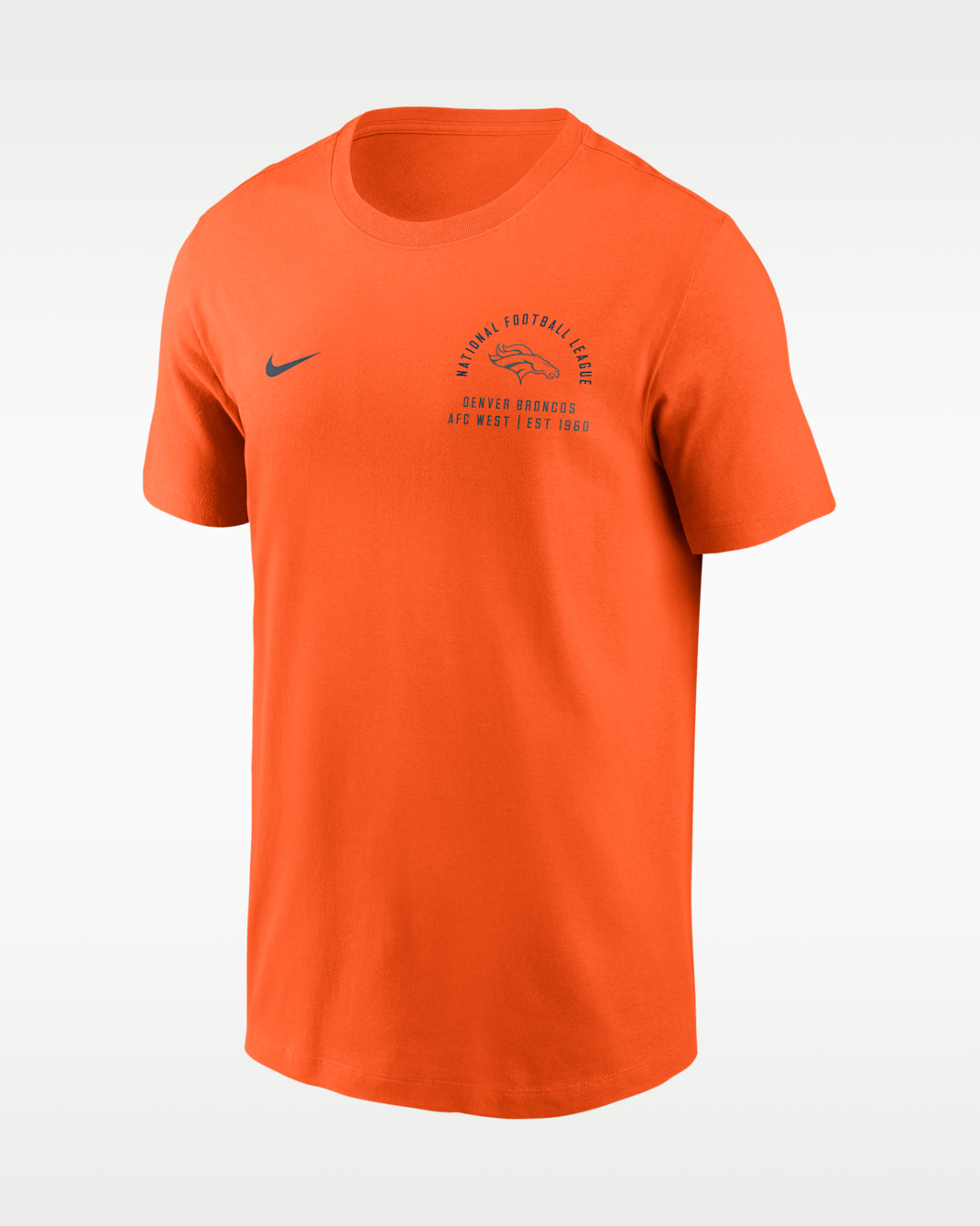Denver Broncos Essential Men's Nike NFL T-Shirt - Orange