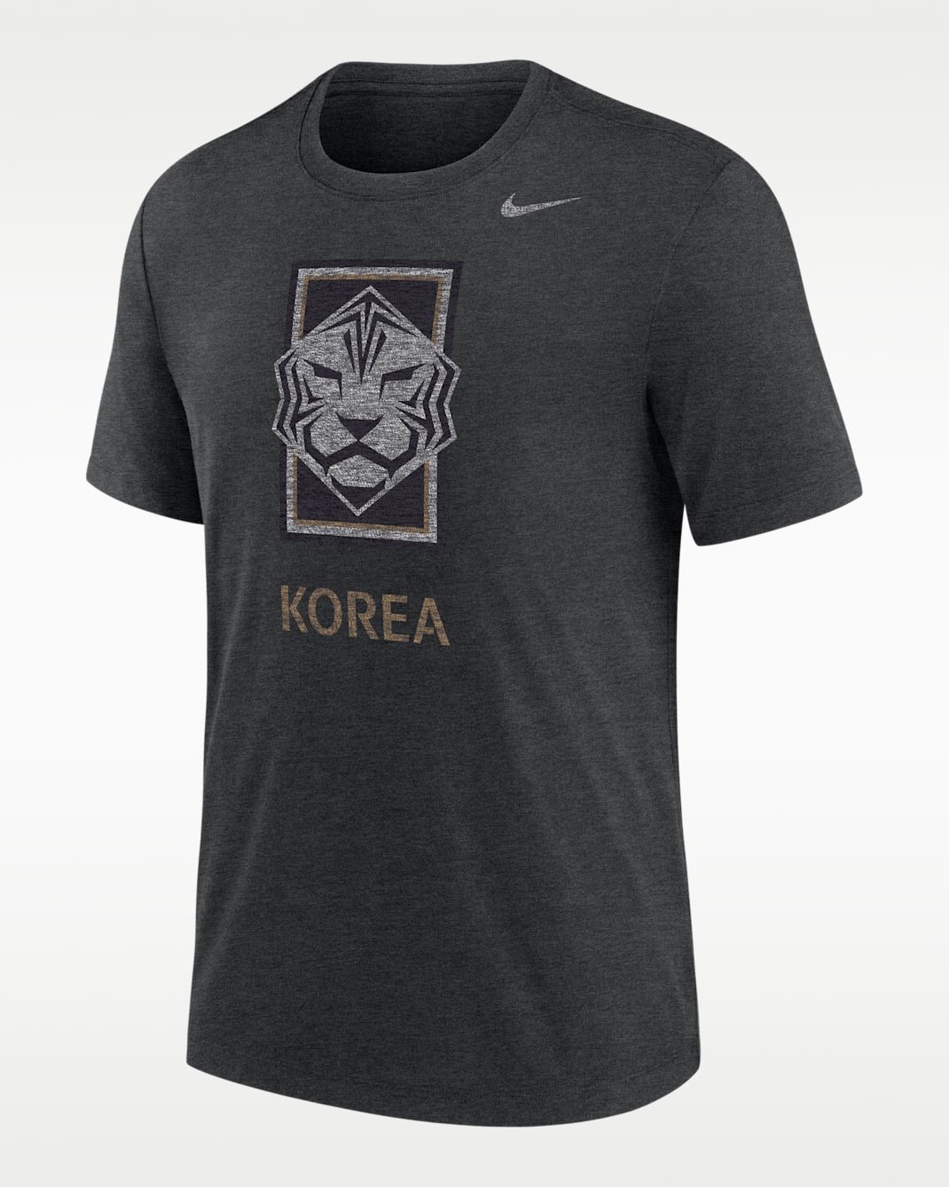 Korea Men's Nike Soccer T-Shirt - Black
