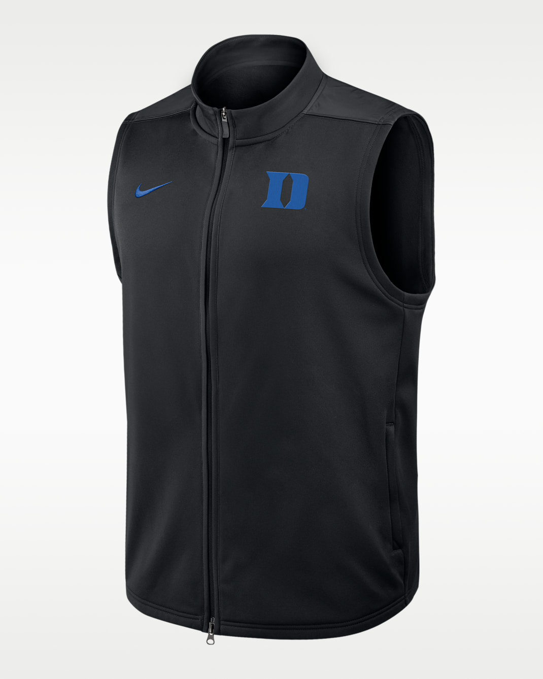 Duke Victory Men's Nike Therma-FIT College Full-Zip Vest - Black