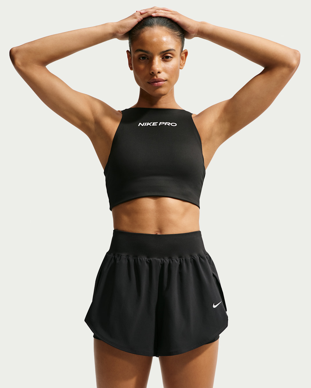 Nike Pro Sculpt Women's Dri-FIT High-Waisted 2-in-1 3" Shorts