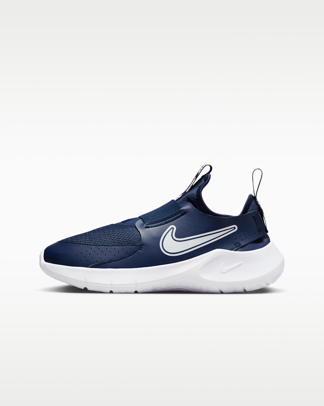 Nike Flex Runner 3 Older Kids' Road Running Shoes - Midnight Navy/White