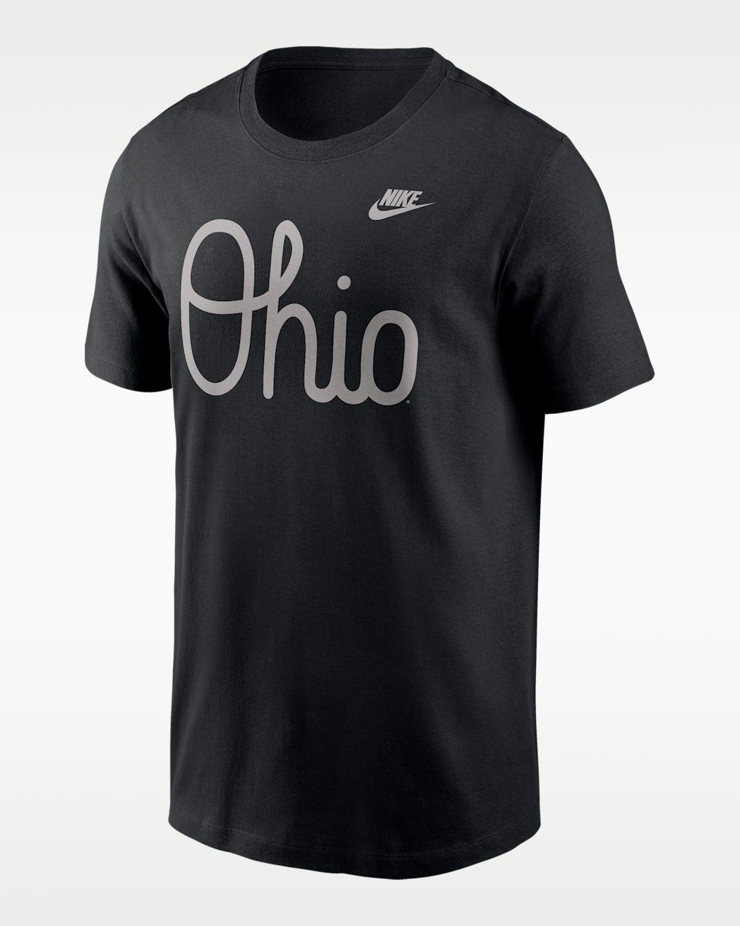 Ohio State Vintage Script Men's Nike College T-Shirt - Black