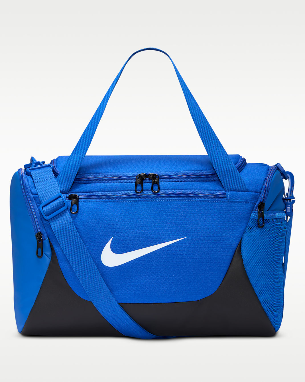 Nike Brasilia Training Duffel Bag (Extra Small, 24L) - Game Royal/Black/White