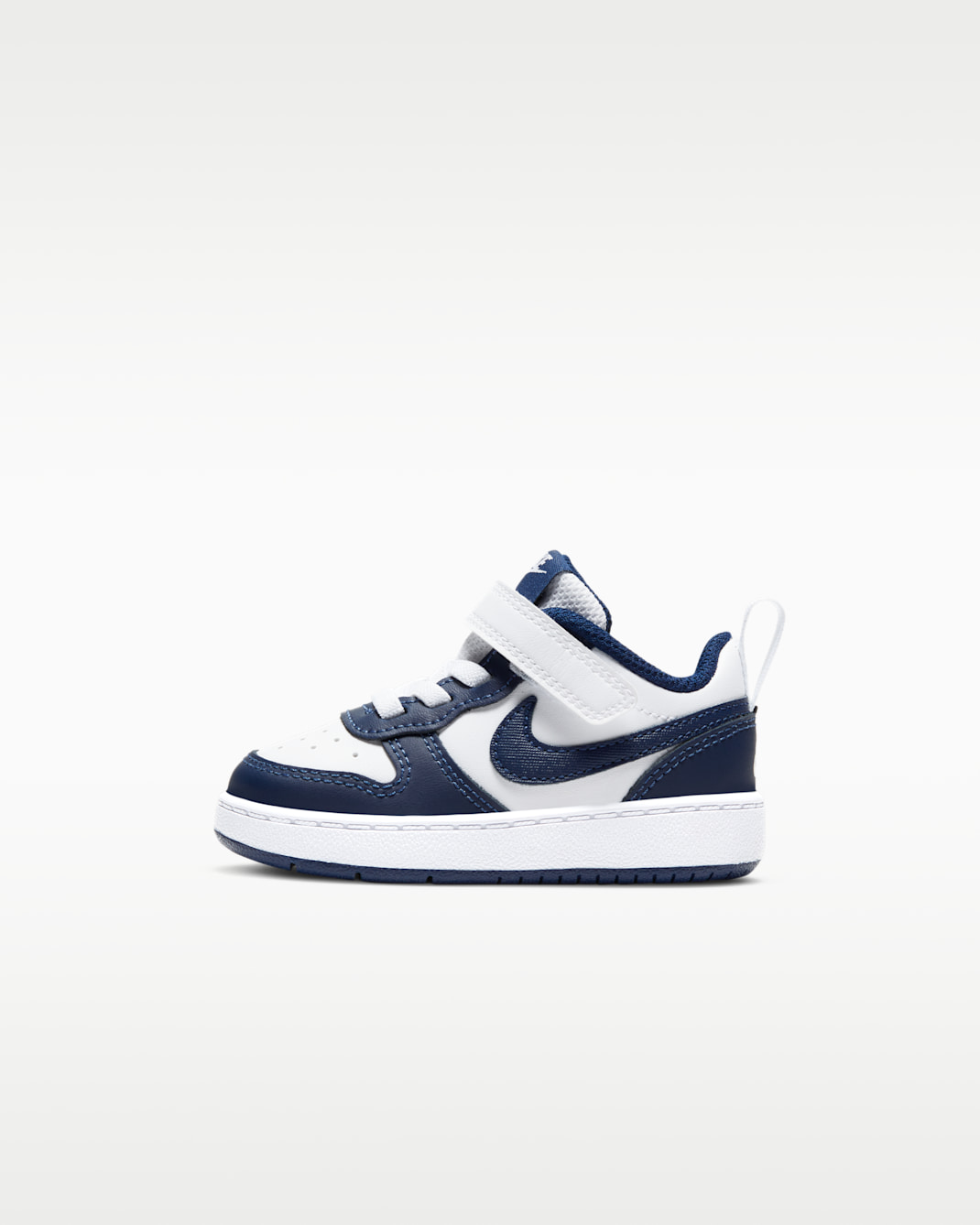 Nike Court Borough Low 2 Baby/Toddler Shoes - White/Signal Blue/Blue Void