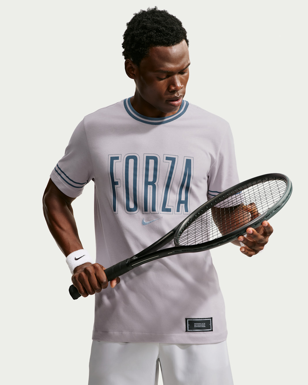 T-shirt da tennis Dri-FIT Jannik Sinner – Uomo - Silver Lilac